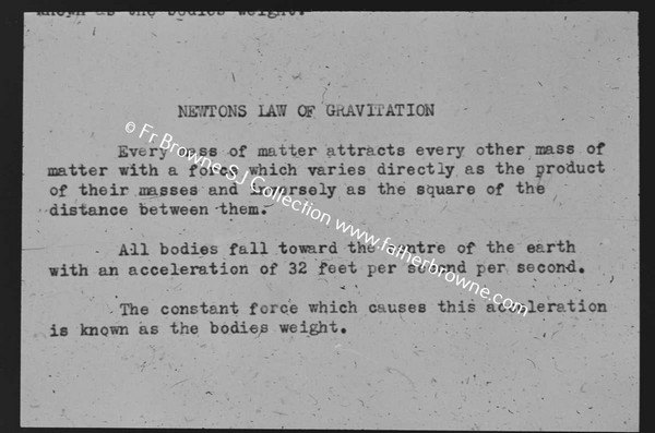 THE MEANING OF THE MASS SLIDE